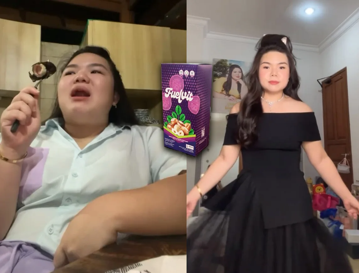 Foto sebelum dan sesudah — hasil dengan Fuelvit