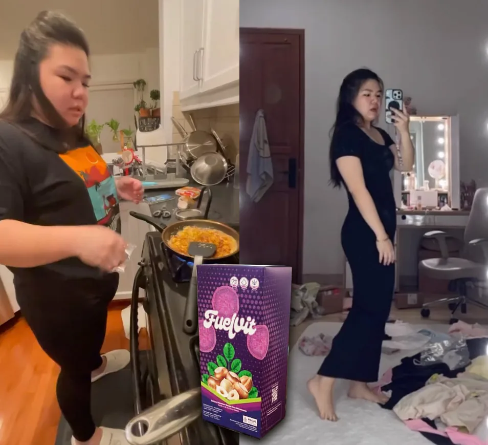 Foto sebelum dan sesudah — hasil dengan Fuelvit